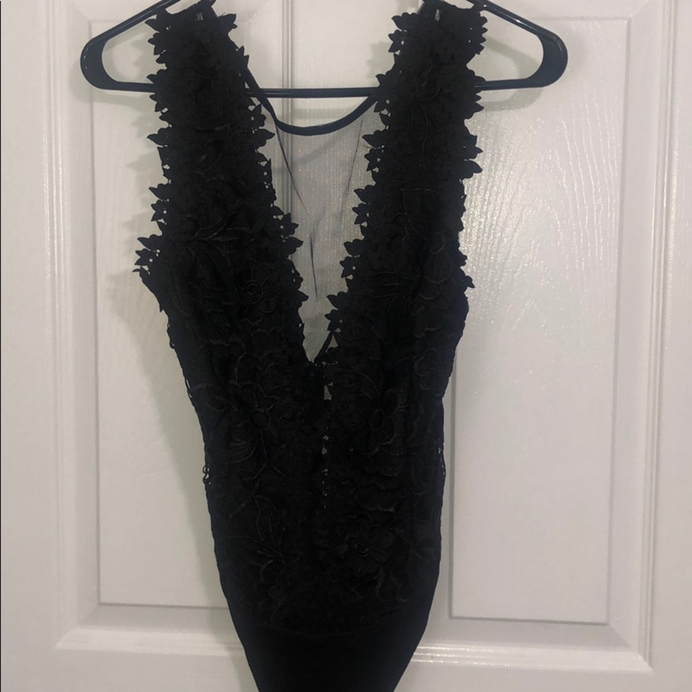 Black bodysuit *never worn*